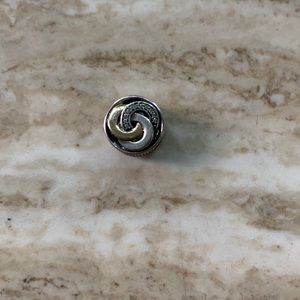 Pandora Interlocked two tone Charm